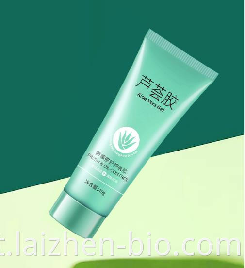 Non-greasy aloe vera gel